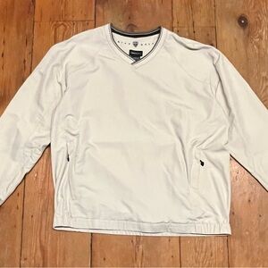 Nike Golf Cream and Black Pullover Jacket